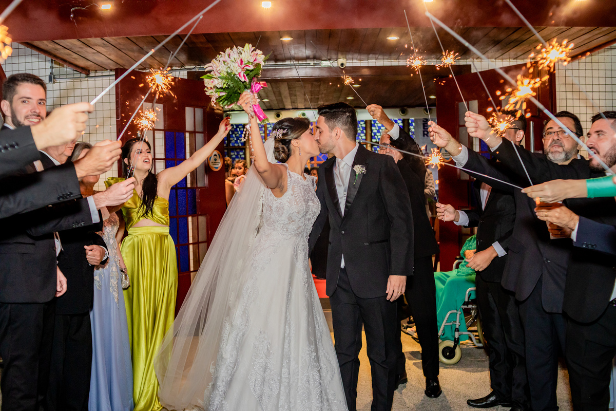 Casamento Letícia e Milson, registrado por George Dantas