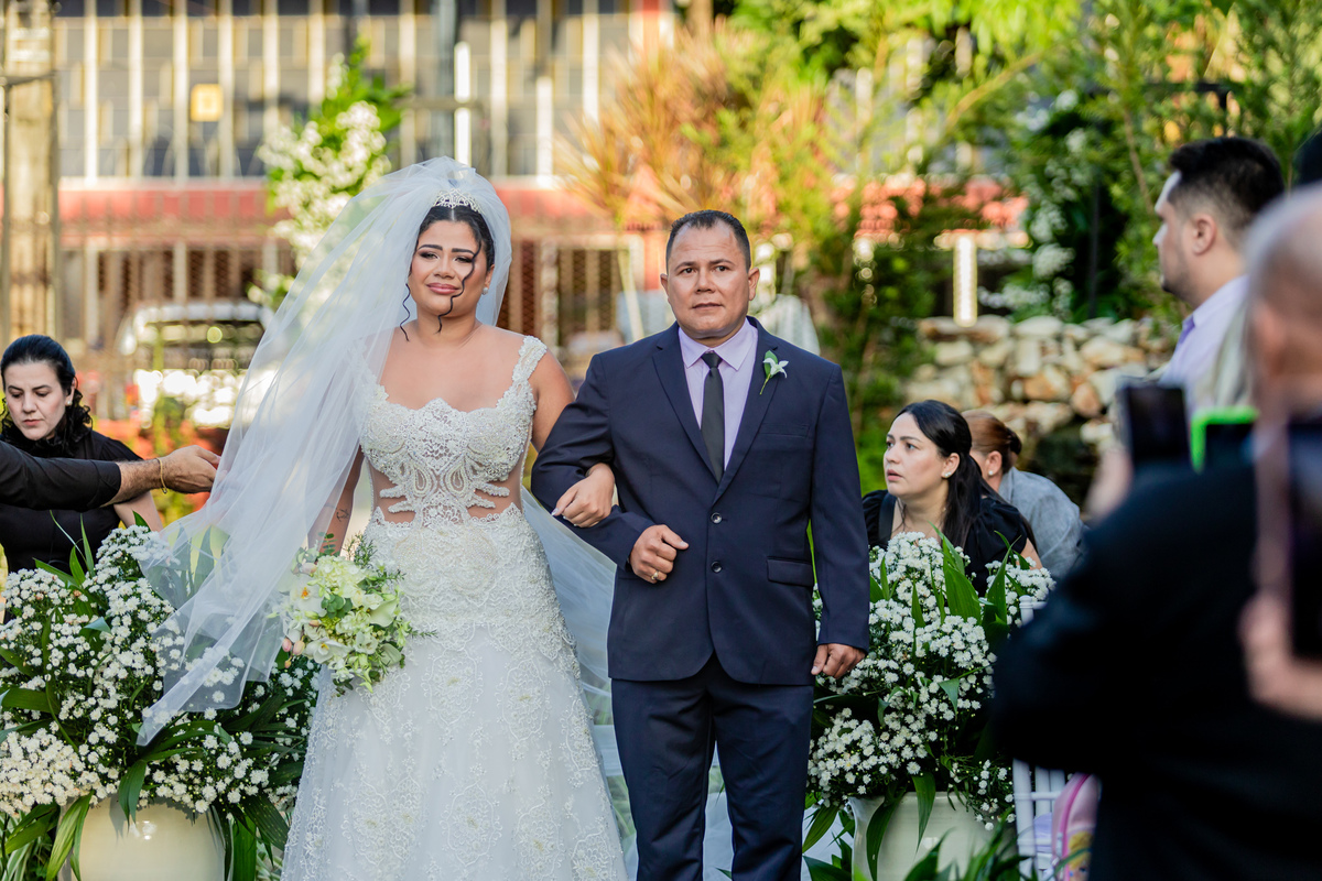 Celebração do Casamento de Karol e Anderson. Registro de George Dantas