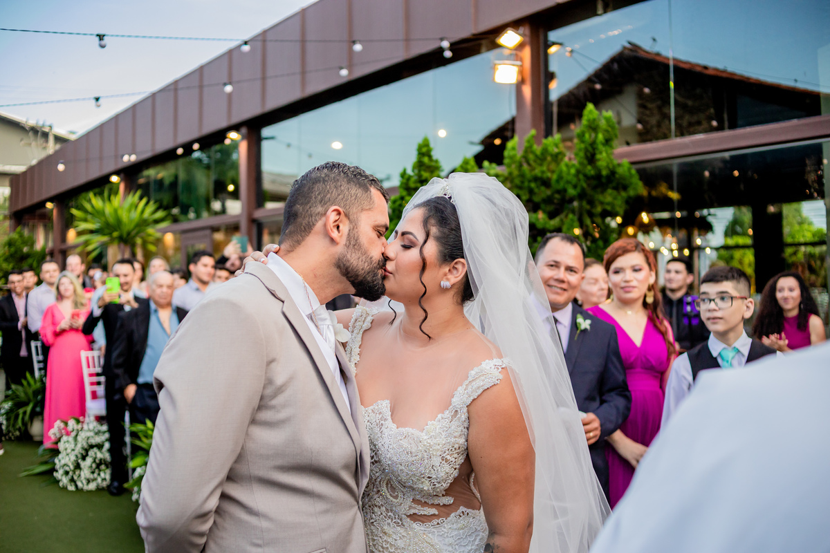 Celebração do Casamento de Karol e Anderson. Registro de George Dantas