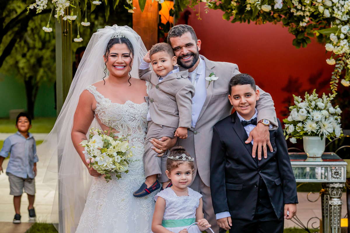 Celebração do Casamento de Karol e Anderson. Registro de George Dantas