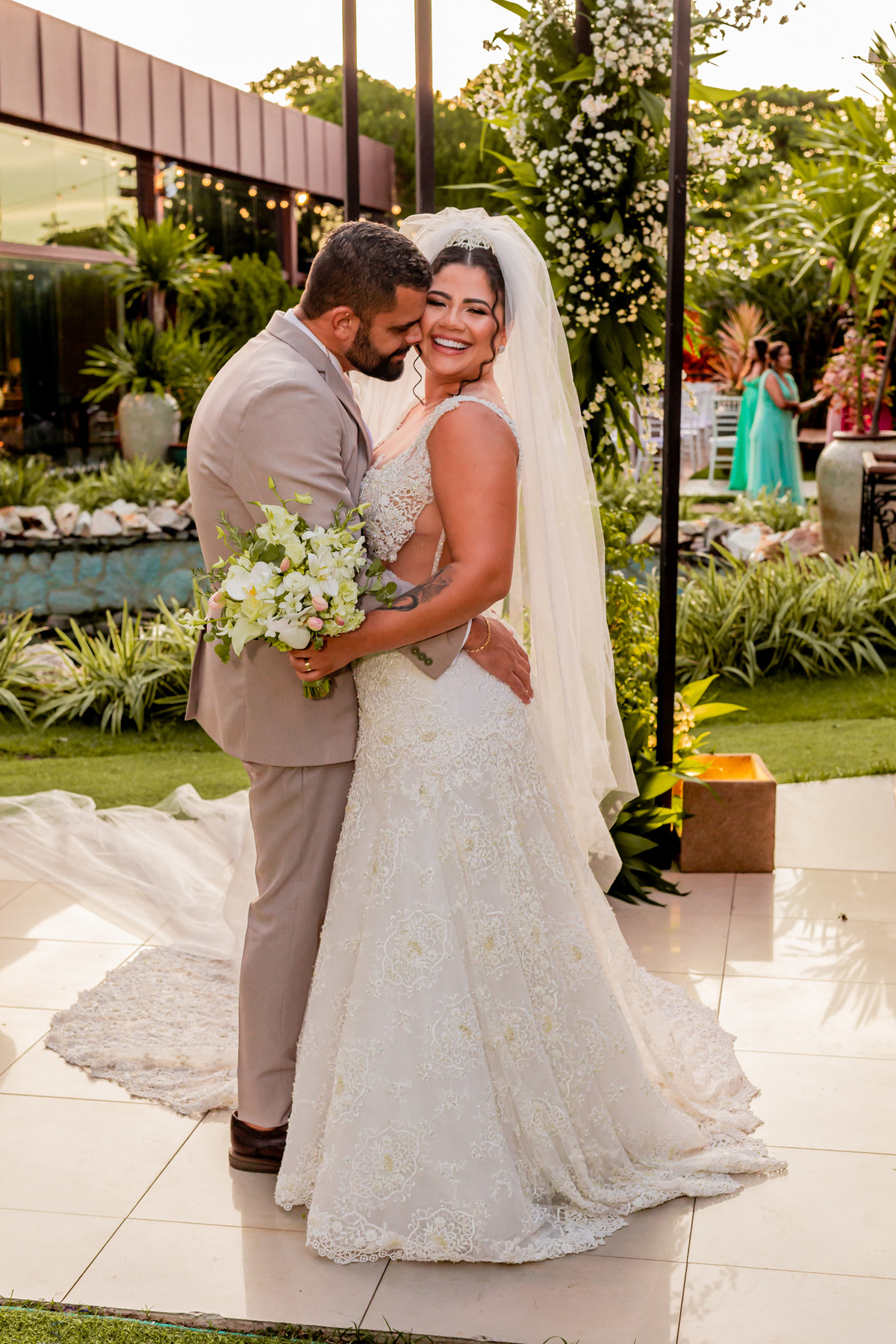 Celebração do Casamento de Karol e Anderson. Registro de George Dantas