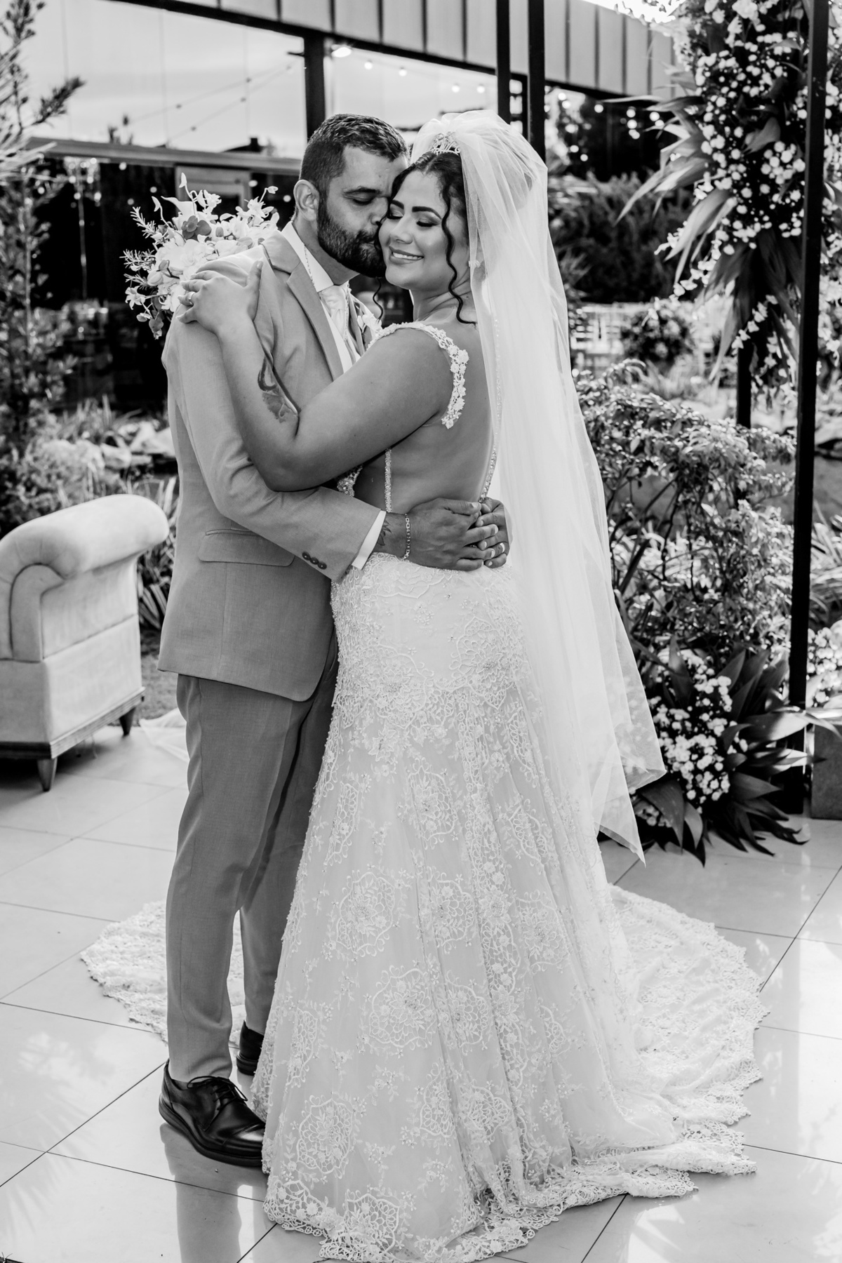 Celebração do Casamento de Karol e Anderson. Registro de George Dantas
