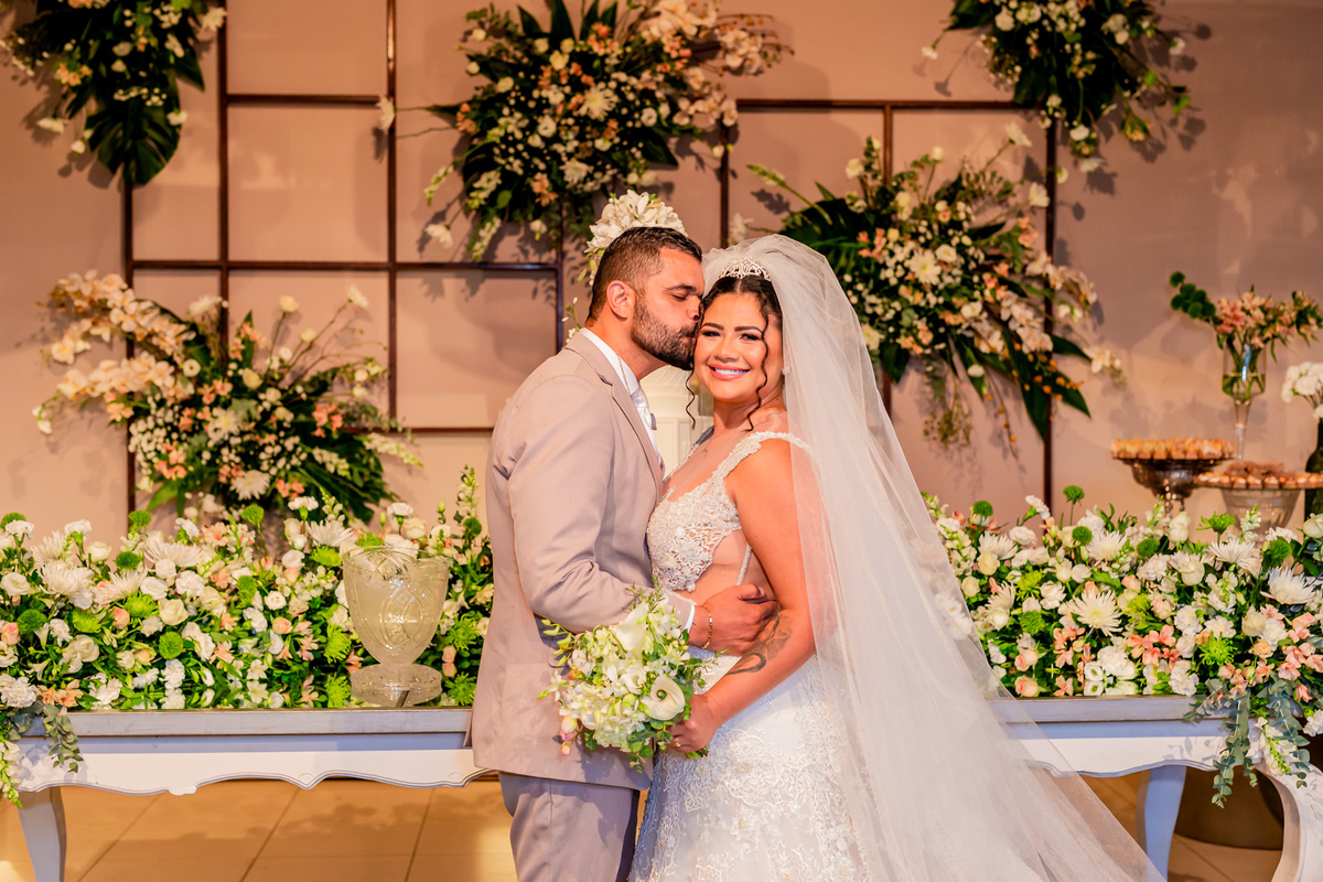 Celebração do Casamento de Karol e Anderson. Registro de George Dantas
