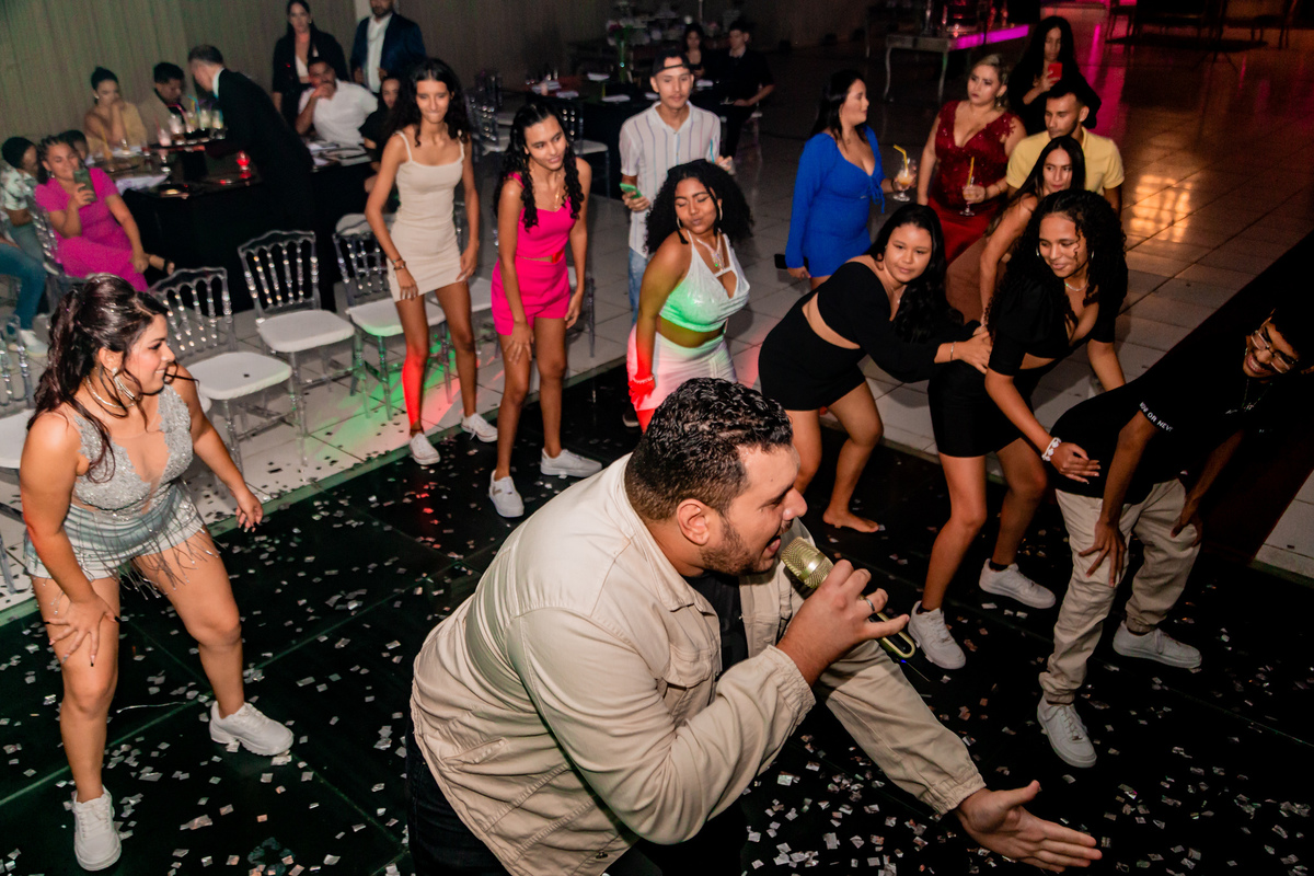 15 anos da Kethely no Spazio Buffet. Registrado por George Dantas