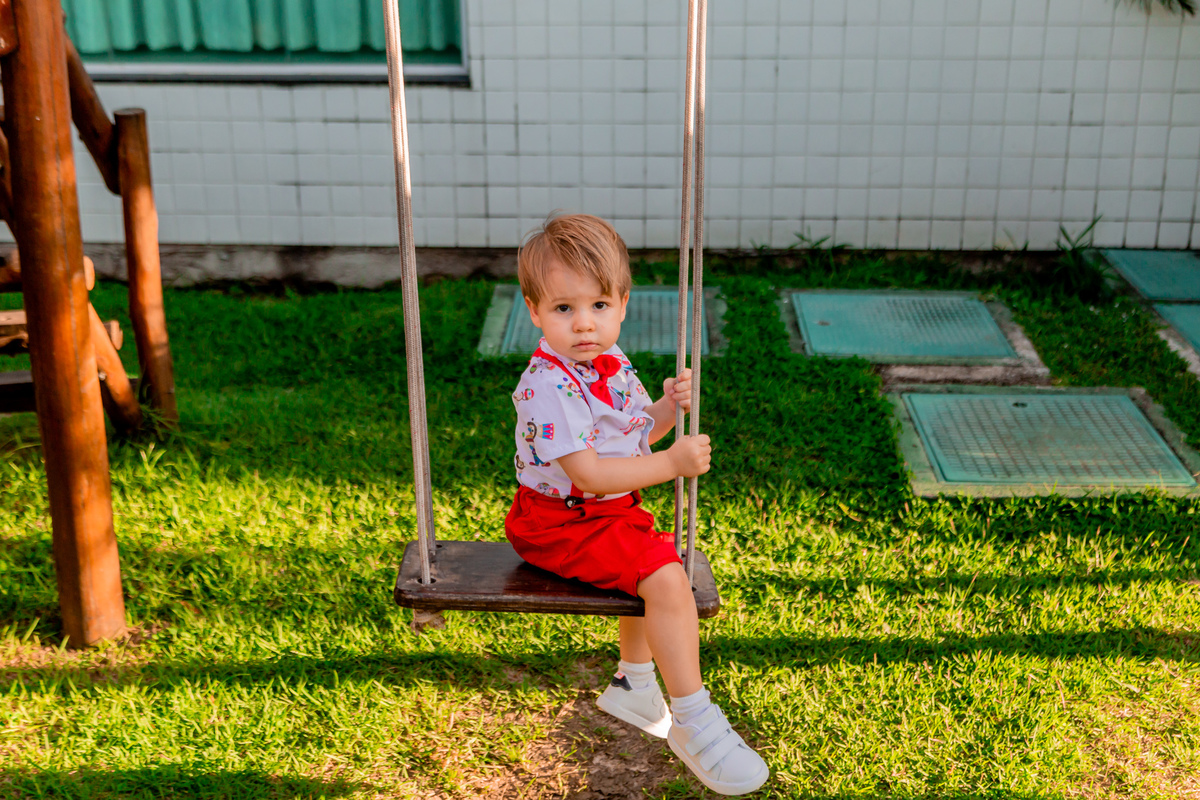 Ensaio de 2 anos do Bento. Registrado por George Dantas