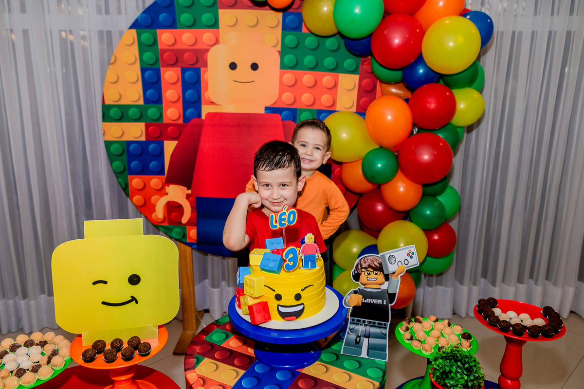 Aniversário de 3 anos do Leo. Registrado por George Dantas