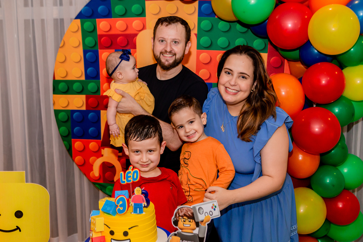 Aniversário de 3 anos do Leo. Registrado por George Dantas