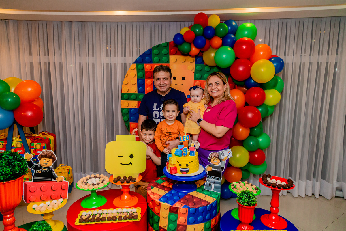 Aniversário de 3 anos do Leo. Registrado por George Dantas