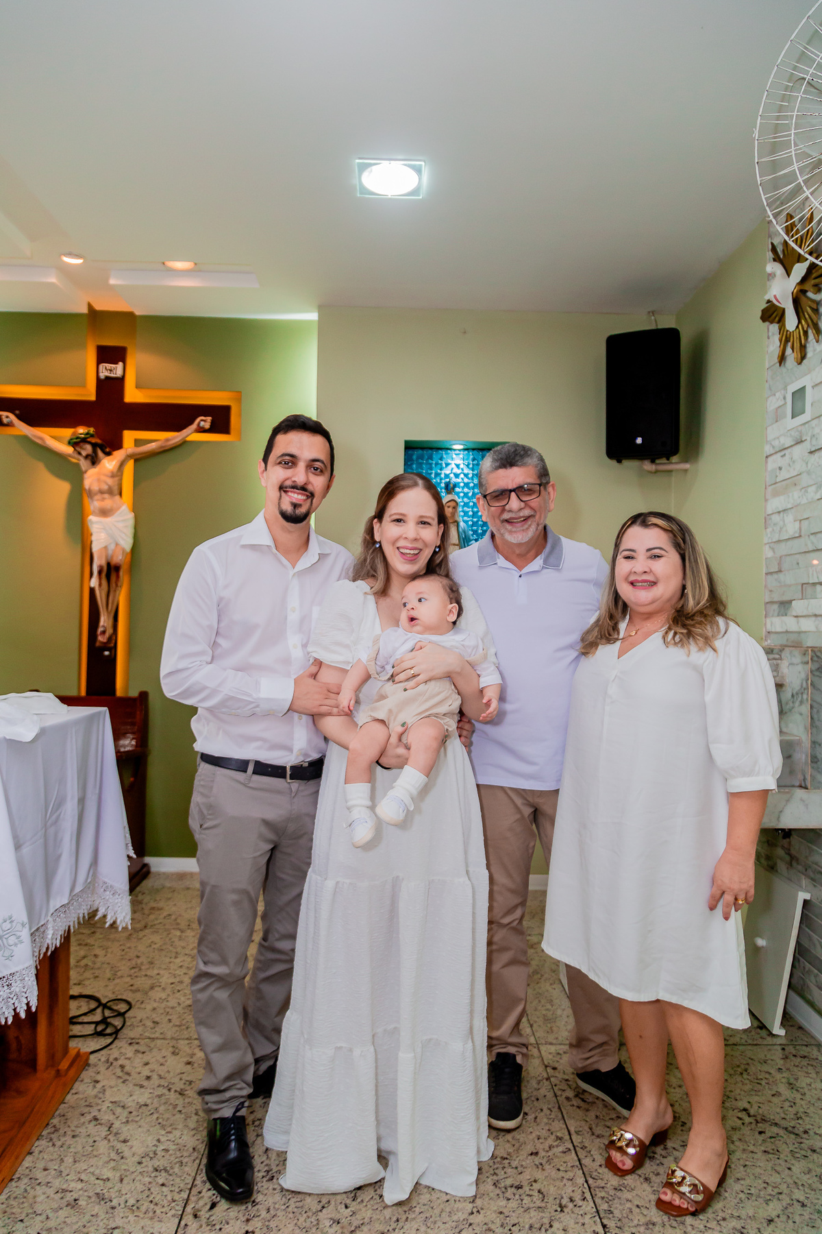 Batizado do Caio. Registrado por George Dantas