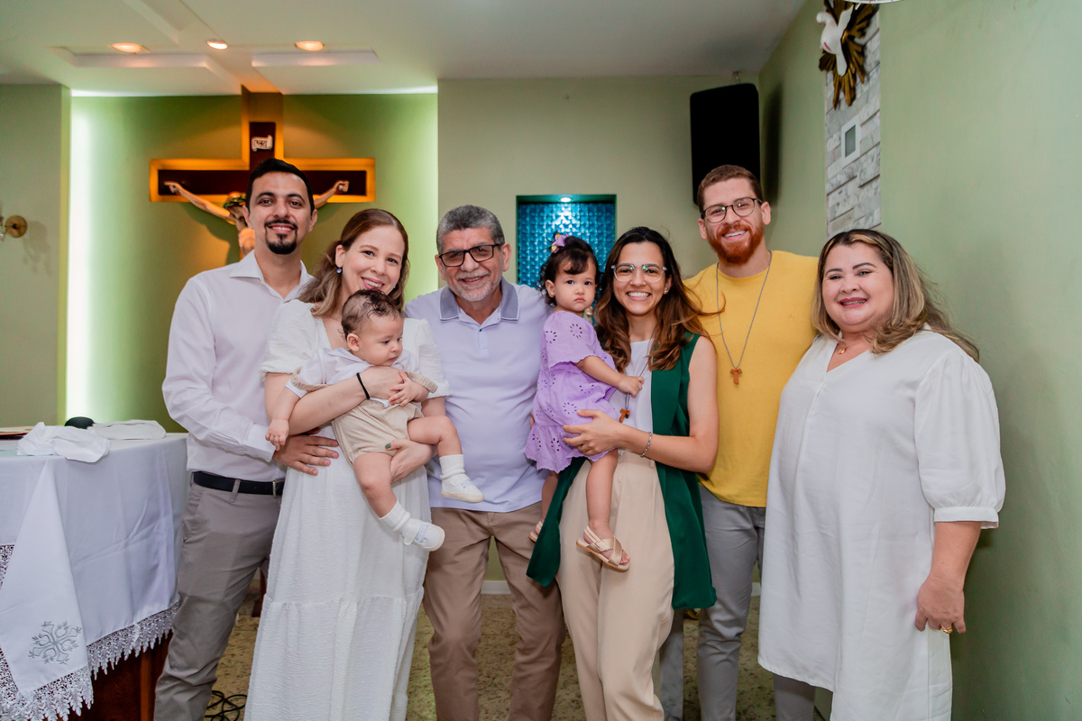 Batizado do Caio. Registrado por George Dantas