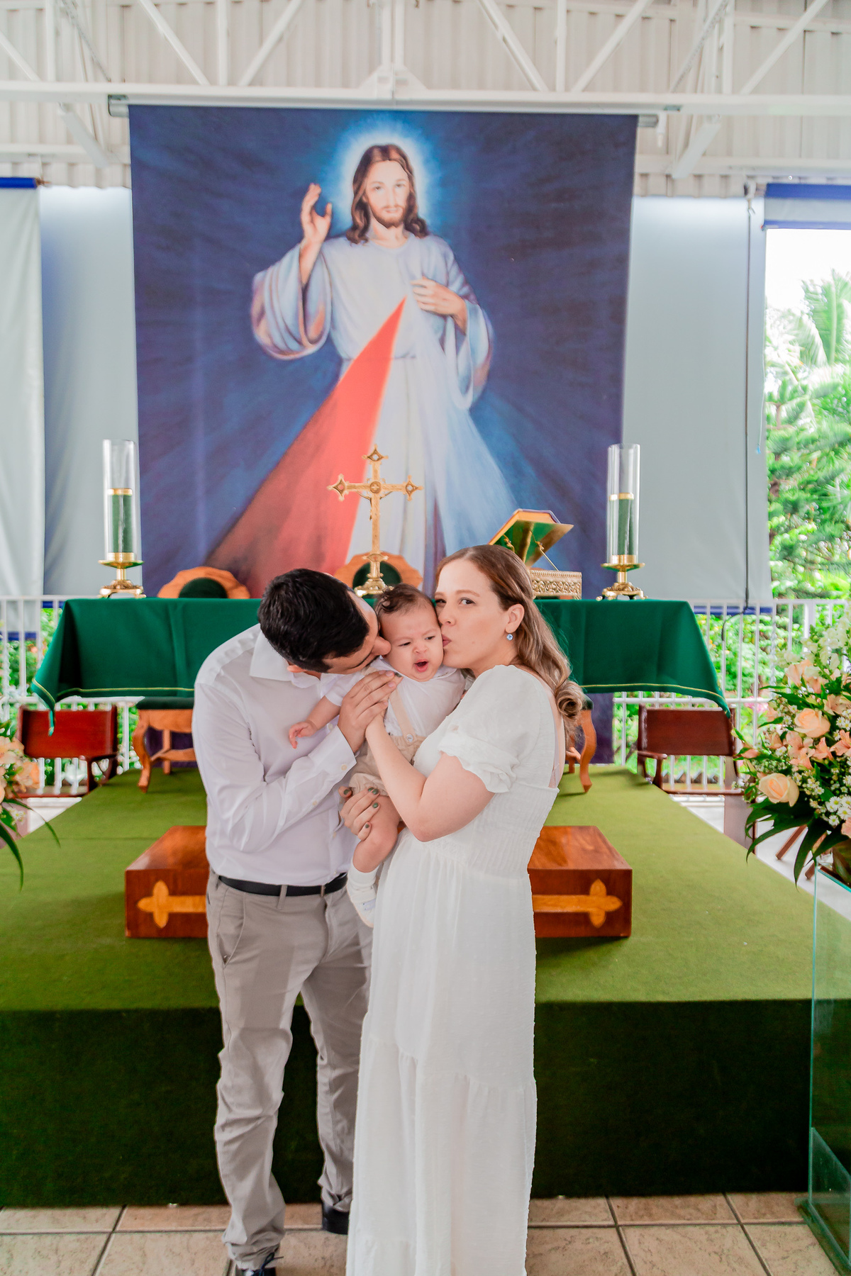 Batizado do Caio. Registrado por George Dantas