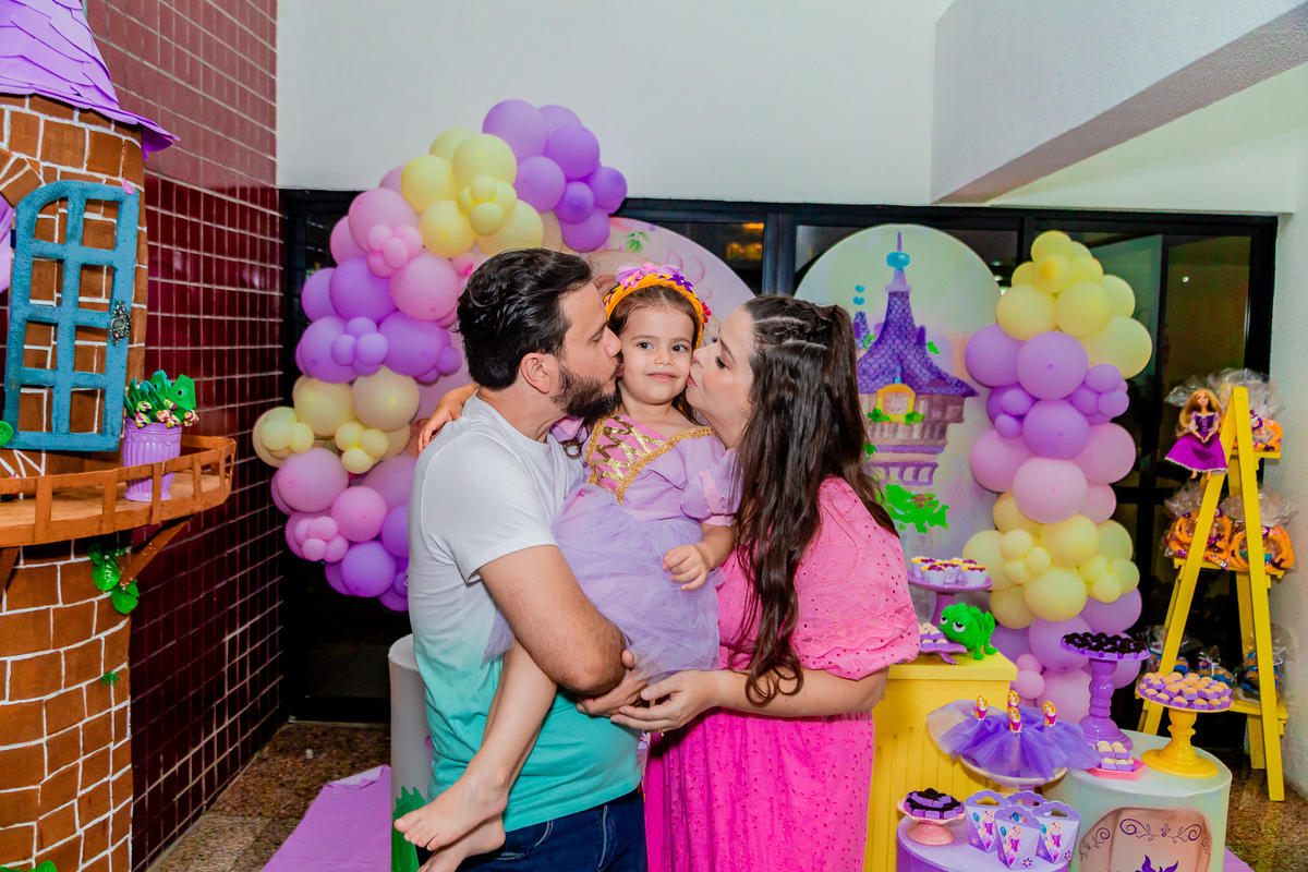 Aniversário de 4 anos da Melina. Registrado por George Dantas