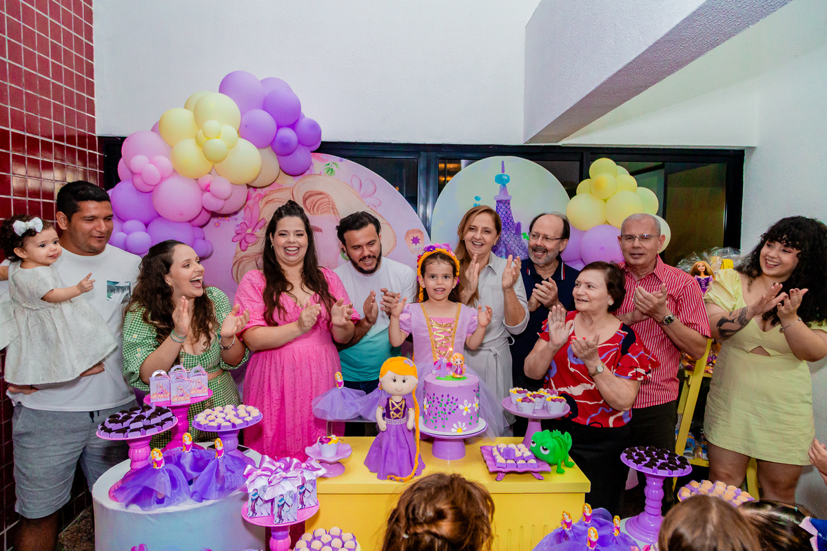 Aniversário de 4 anos da Melina. Registrado por George Dantas