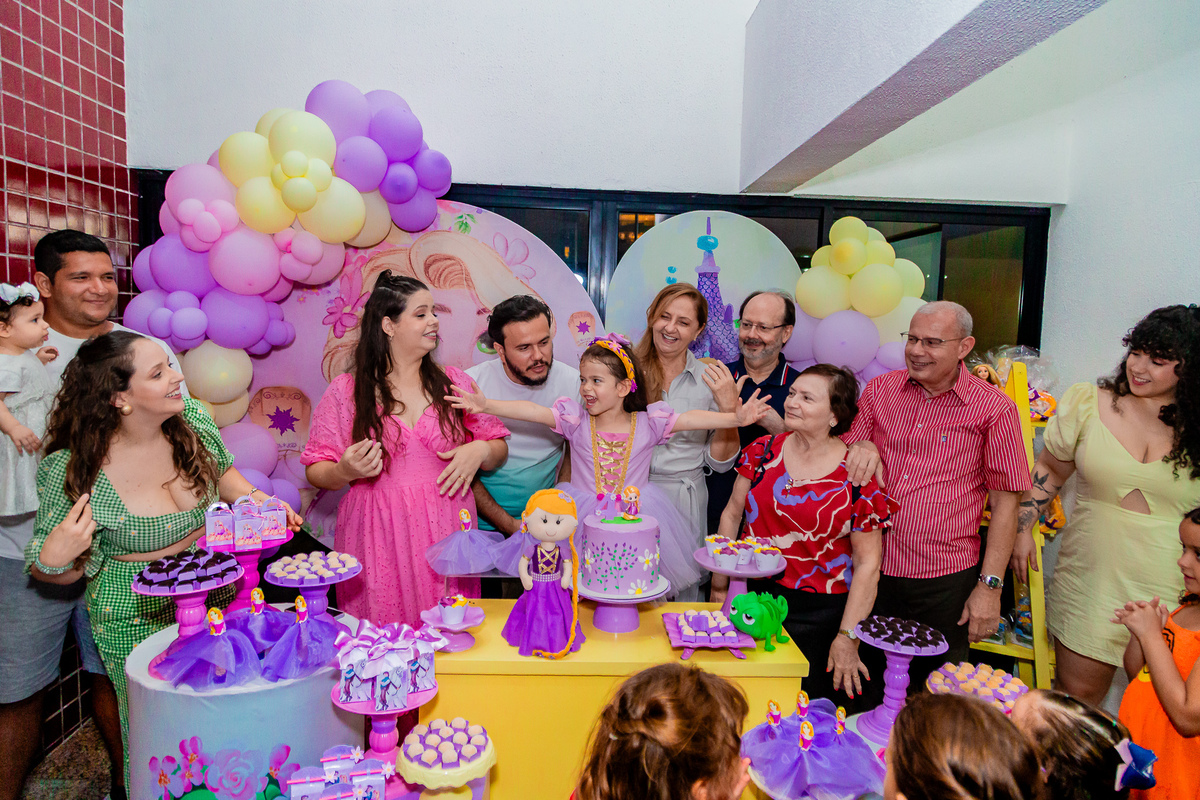Aniversário de 4 anos da Melina. Registrado por George Dantas