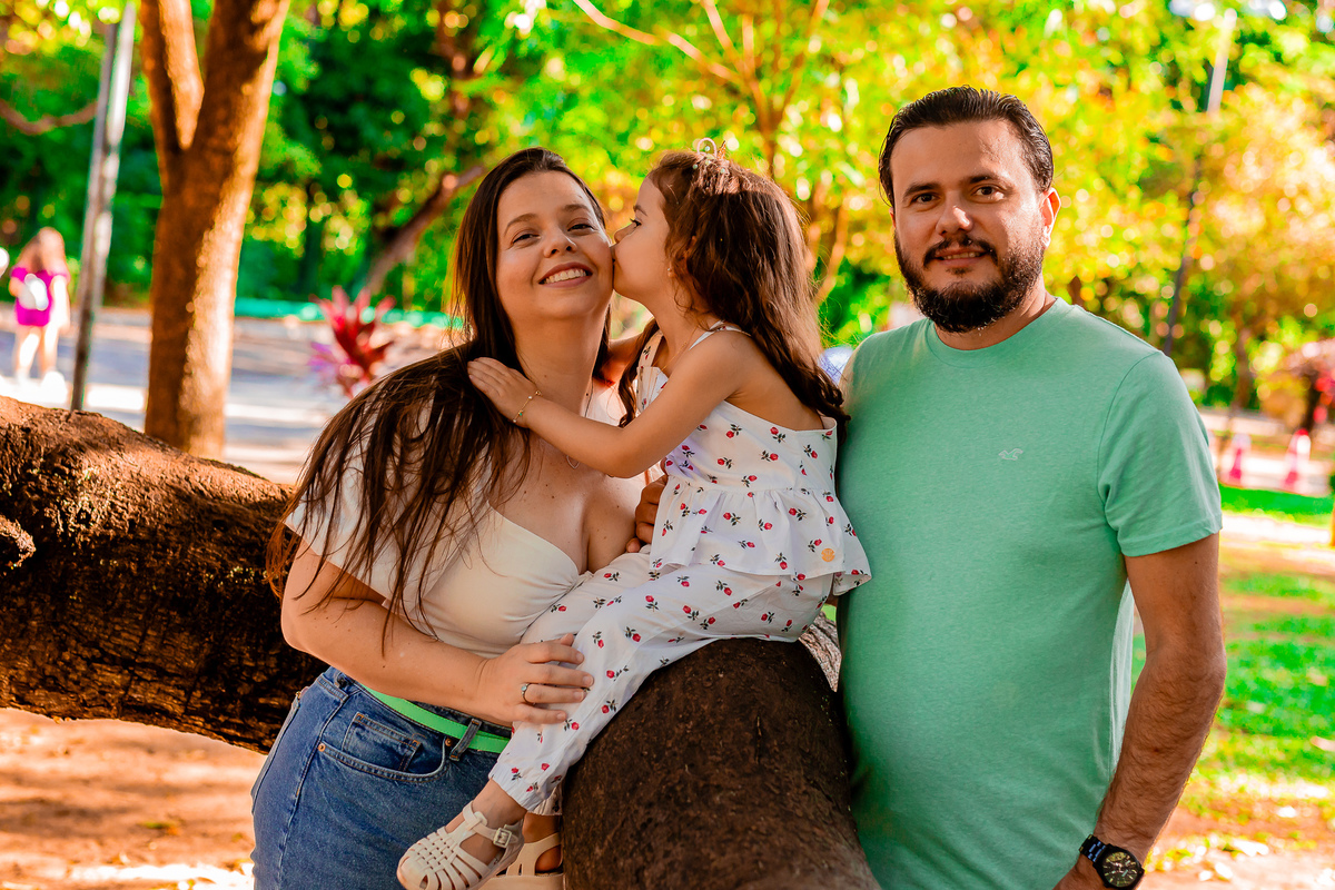 Ensaio Melina e família. Registrado por George Dantas