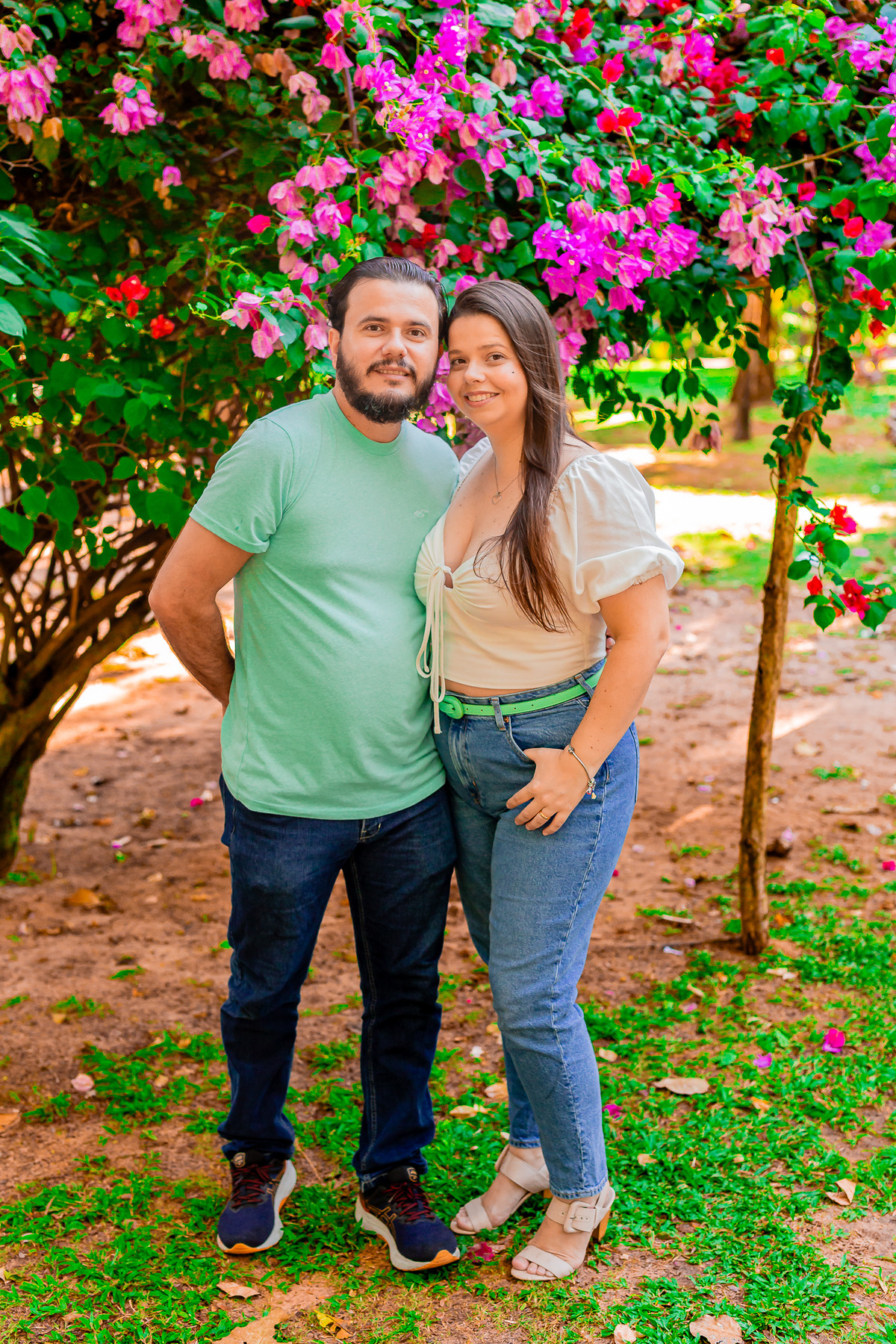 Ensaio Melina e família. Registrado por George Dantas