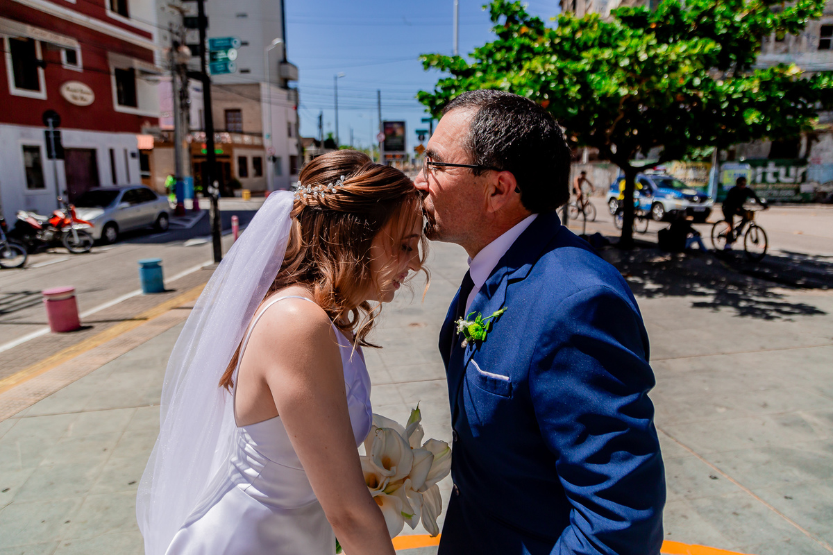 Casamento da Vitória e Vanderlei. Registrado por George Dantas