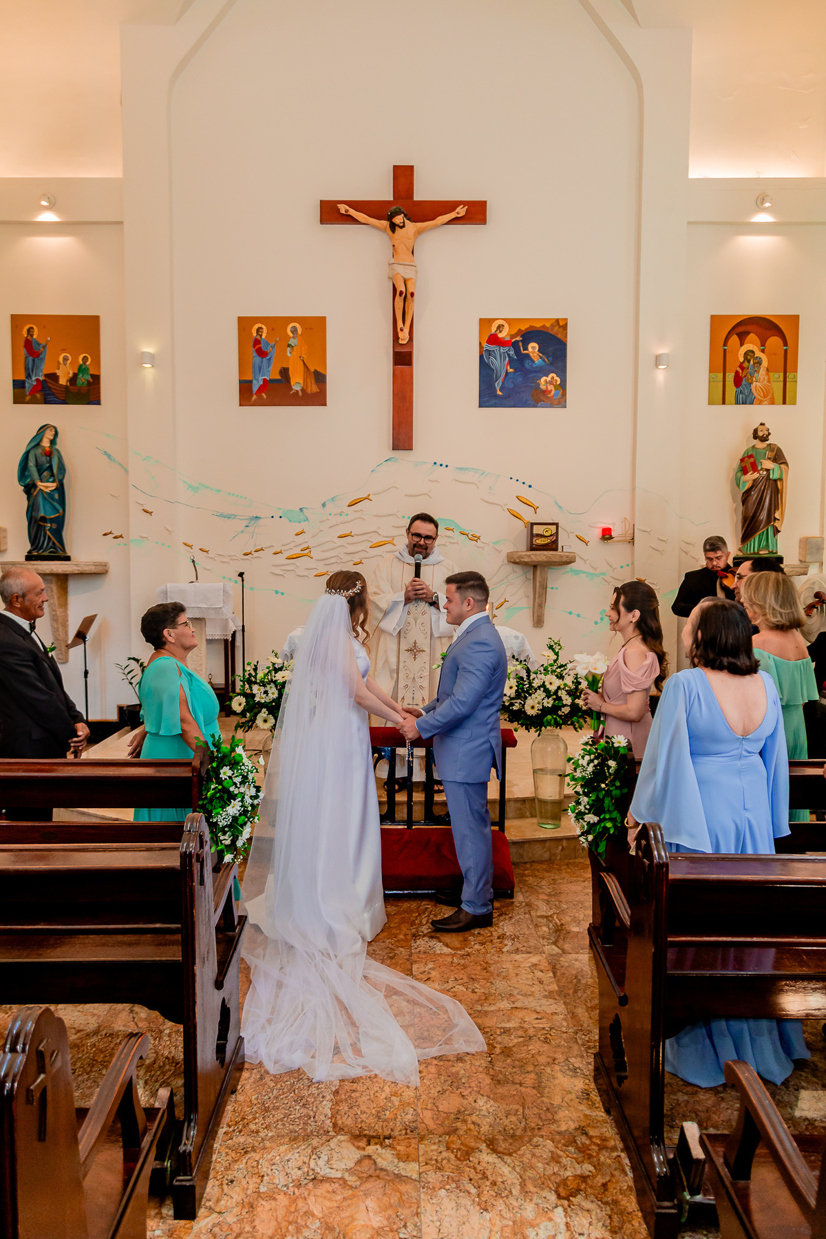 Casamento da Vitória e Vanderlei. Registrado por George Dantas