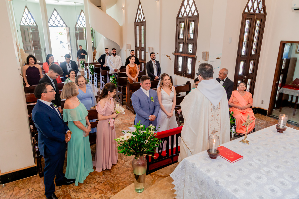 Casamento da Vitória e Vanderlei. Registrado por George Dantas