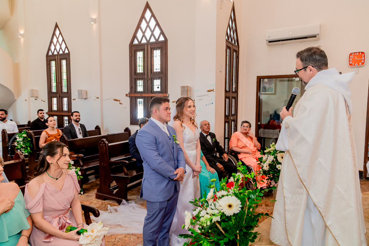 Casamento da Vitória e Vanderlei. Registrado por George Dantas