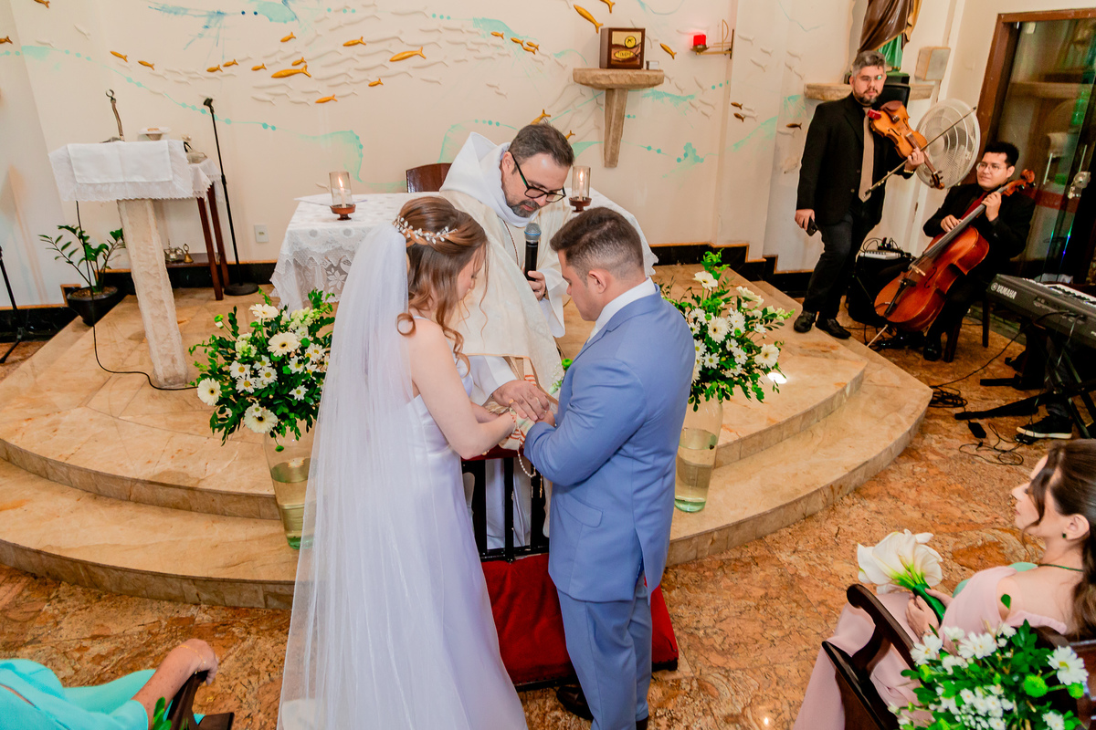 Casamento da Vitória e Vanderlei. Registrado por George Dantas