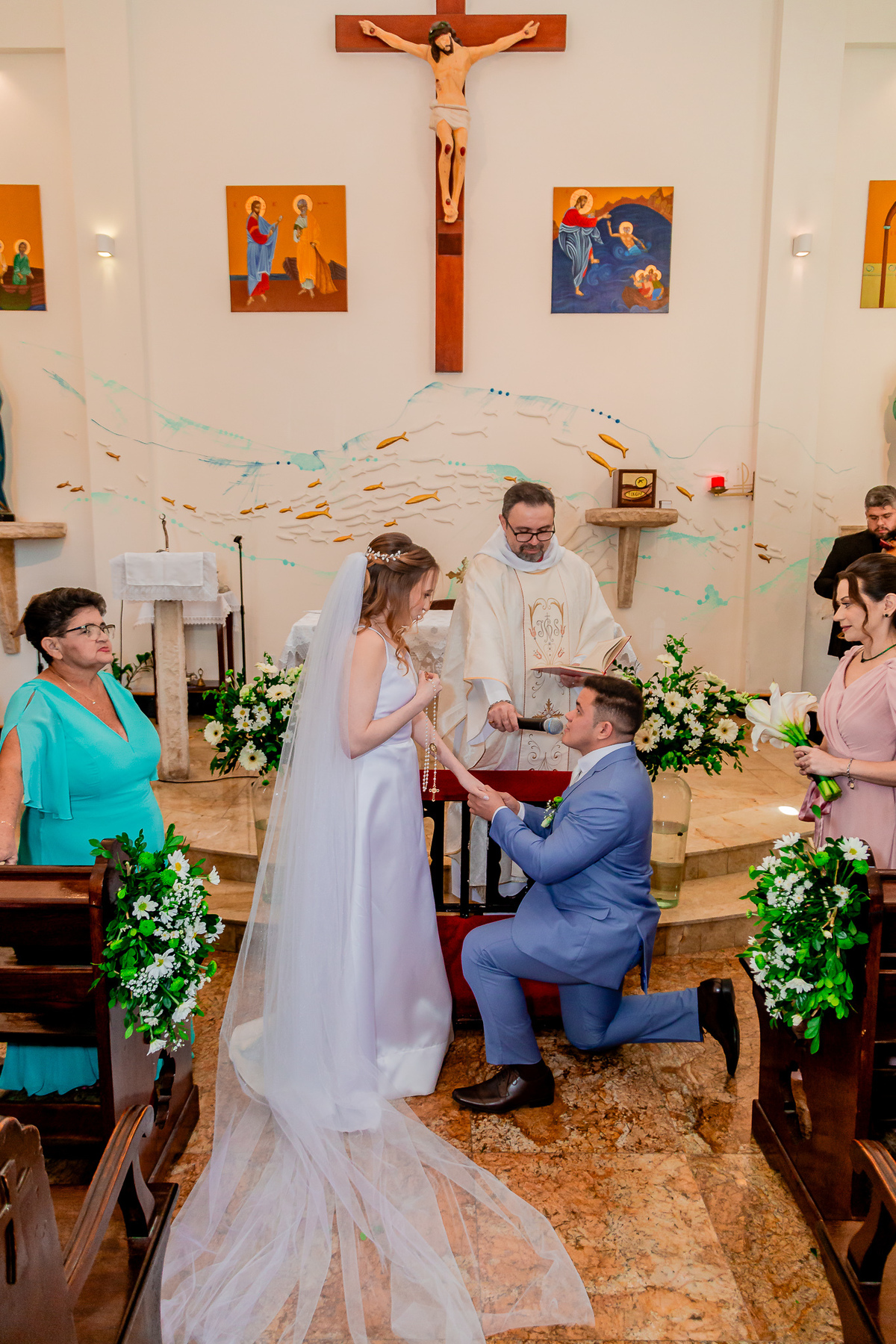 Casamento da Vitória e Vanderlei. Registrado por George Dantas