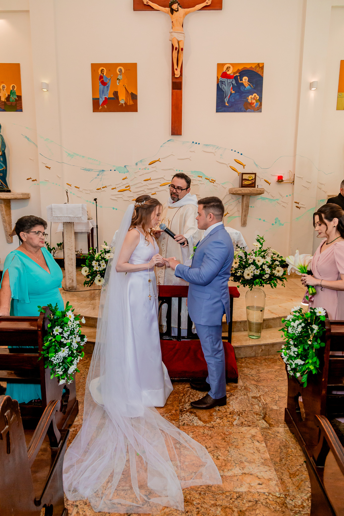 Casamento da Vitória e Vanderlei. Registrado por George Dantas
