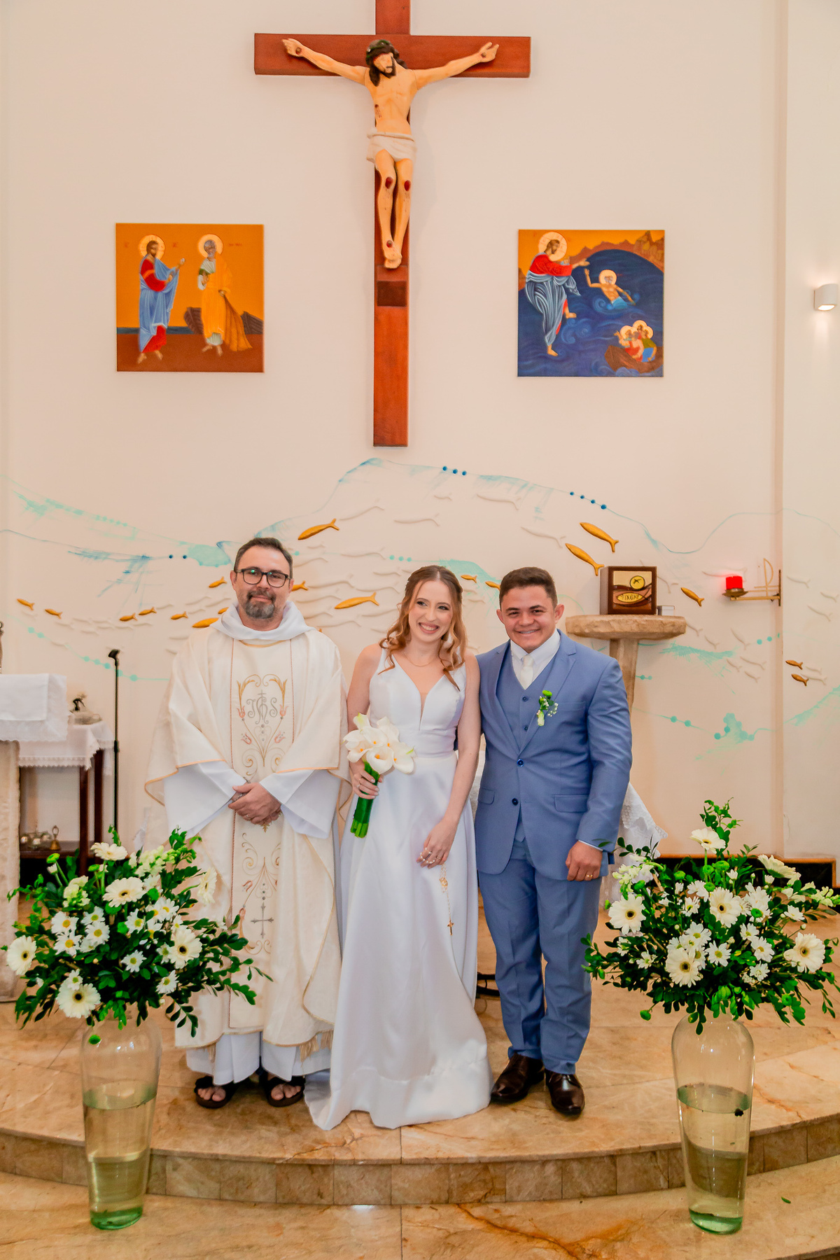 Casamento da Vitória e Vanderlei. Registrado por George Dantas