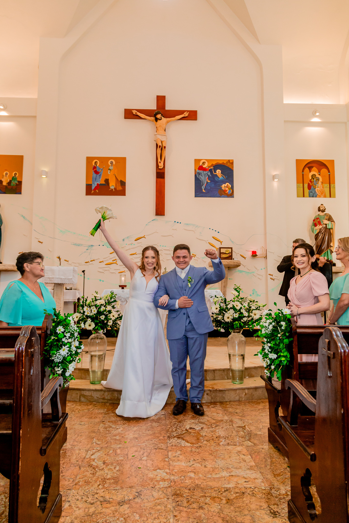 Casamento da Vitória e Vanderlei. Registrado por George Dantas