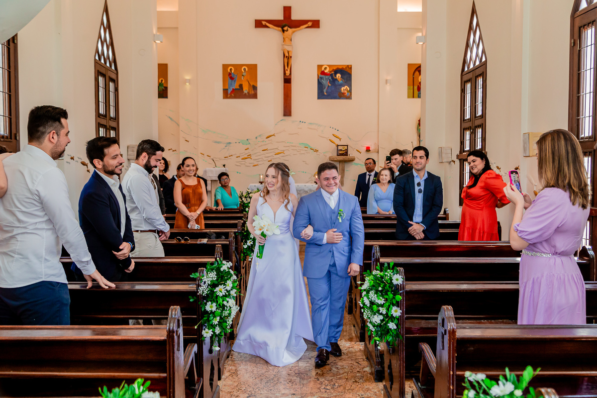 Casamento da Vitória e Vanderlei. Registrado por George Dantas