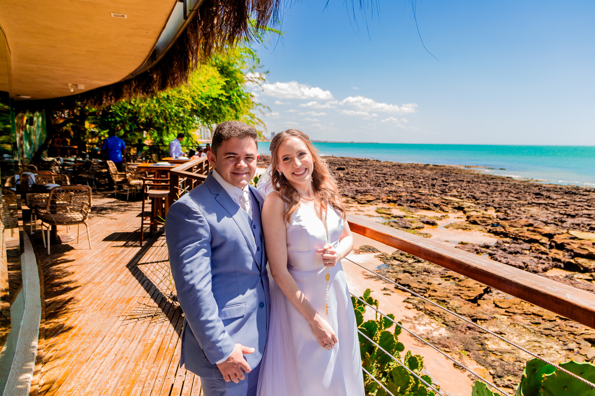 Casamento da Vitória e Vanderlei. Registrado por George Dantas