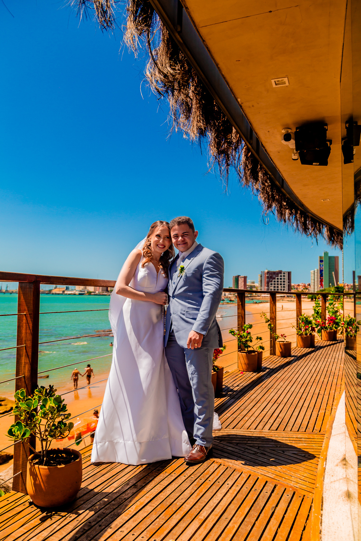 Casamento da Vitória e Vanderlei. Registrado por George Dantas