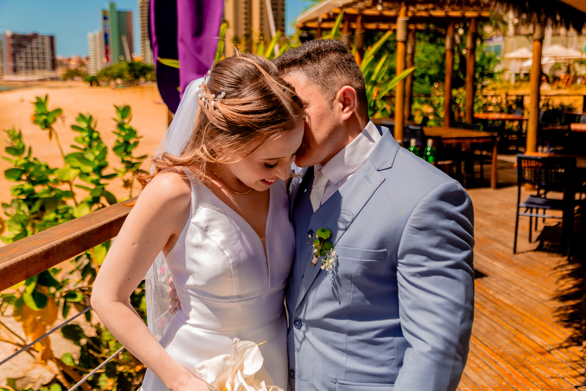 Casamento da Vitória e Vanderlei. Registrado por George Dantas