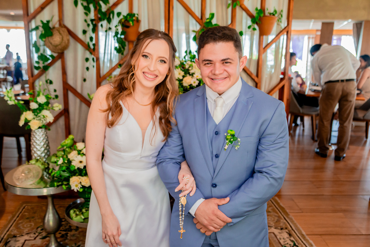 Casamento da Vitória e Vanderlei. Registrado por George Dantas