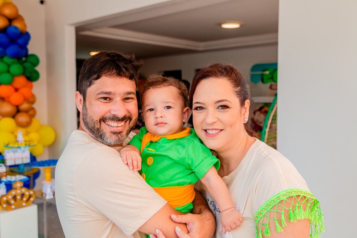 Aniversário de 1 ano do Luís Miguel. Registrado por George Dantas
