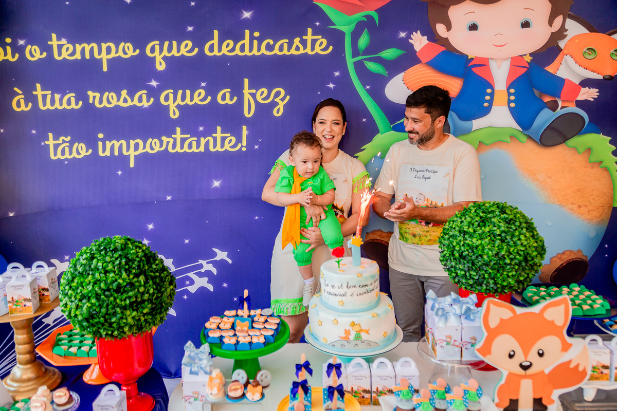 Aniversário de 1 ano do Luís Miguel. Registrado por George Dantas