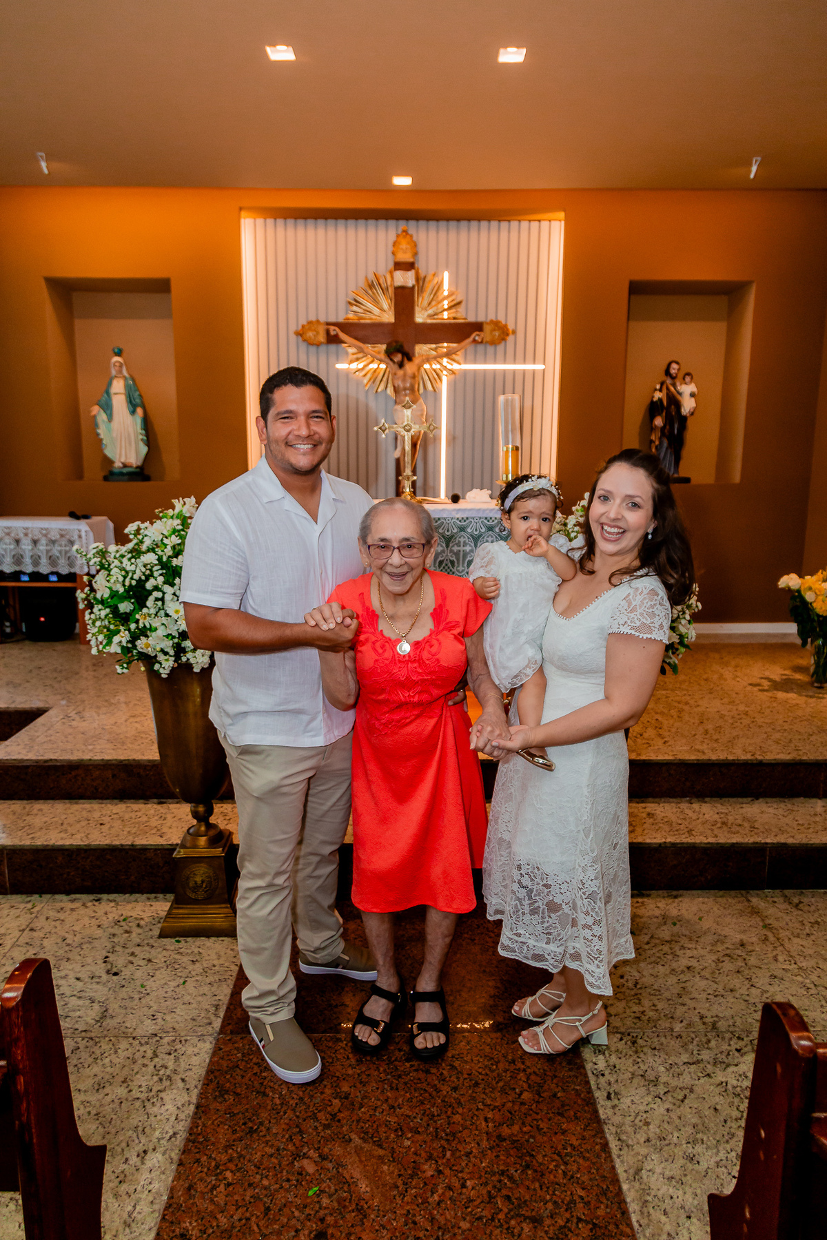 Batizado da Maitê. Registrado por George Dantas