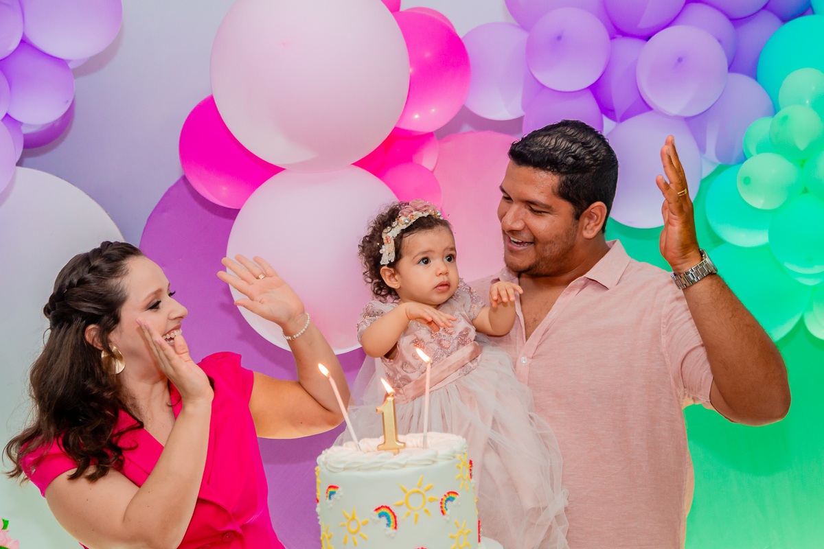 Aniversário de 1 ano da Maitê. Registrado por George Dantas