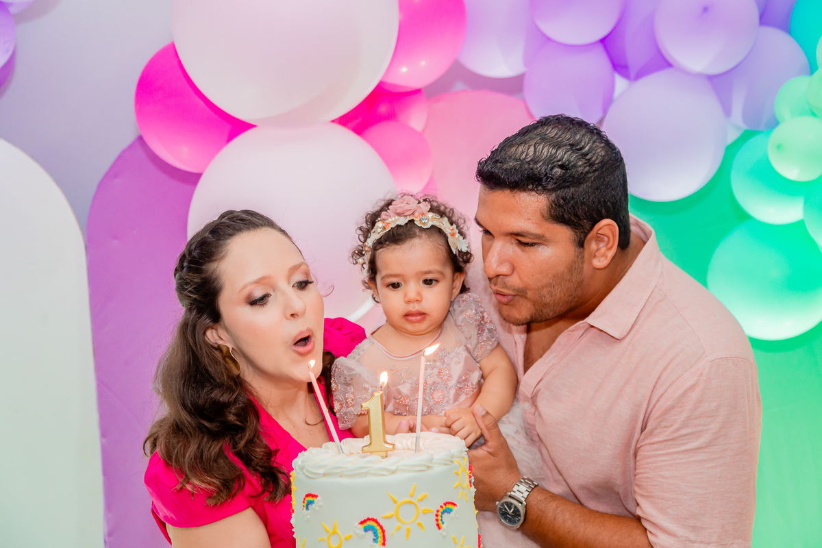 Aniversário de 1 ano da Maitê. Registrado por George Dantas
