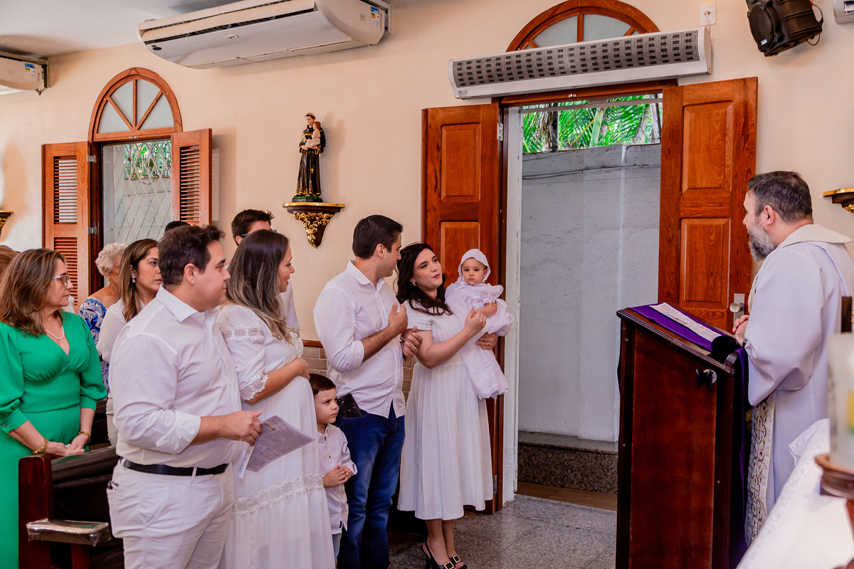 Batizado d a Maria Luiza. Registrado por George Dantas