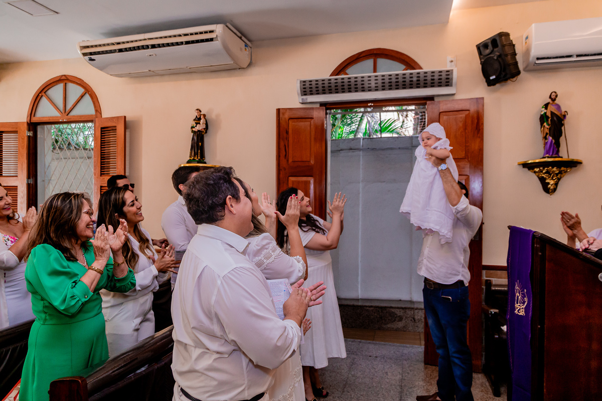 Batizado d a Maria Luiza. Registrado por George Dantas