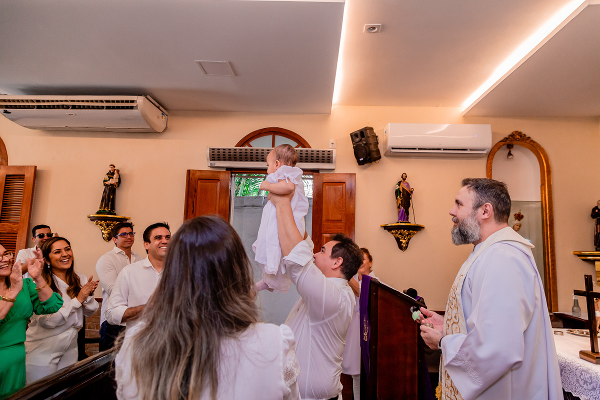 Batizado d a Maria Luiza. Registrado por George Dantas