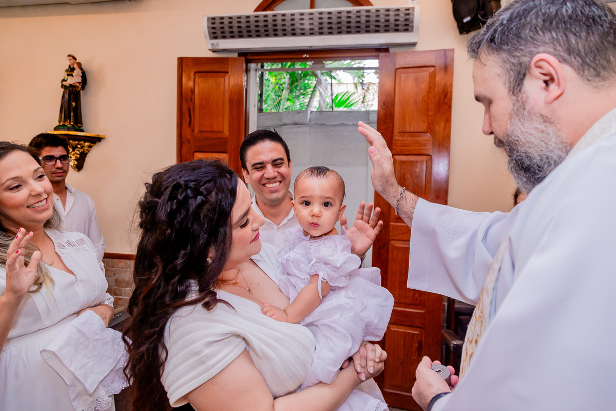 Batizado d a Maria Luiza. Registrado por George Dantas