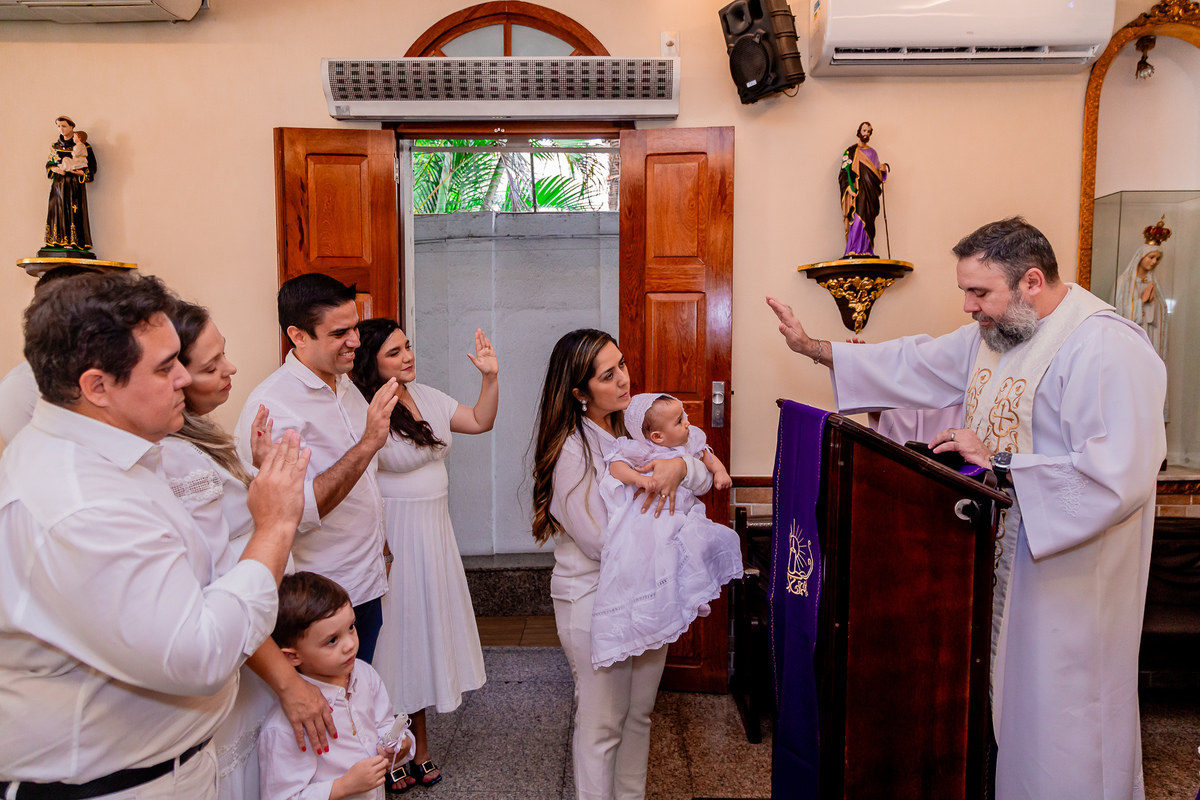 Batizado d a Maria Luiza. Registrado por George Dantas