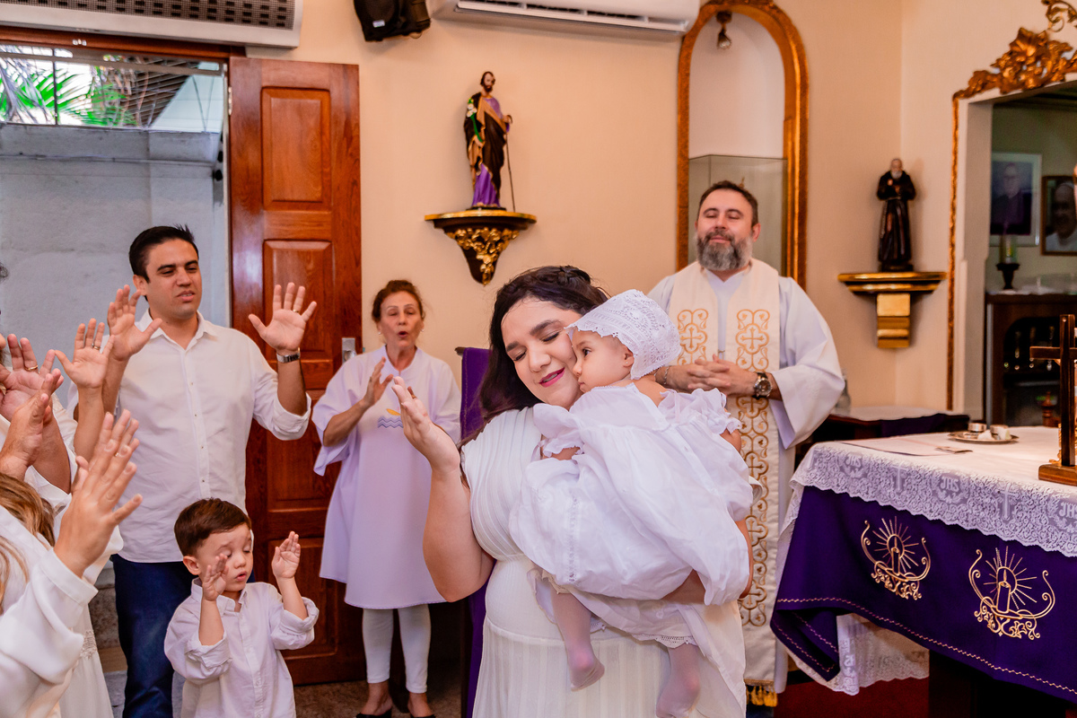 Batizado d a Maria Luiza. Registrado por George Dantas