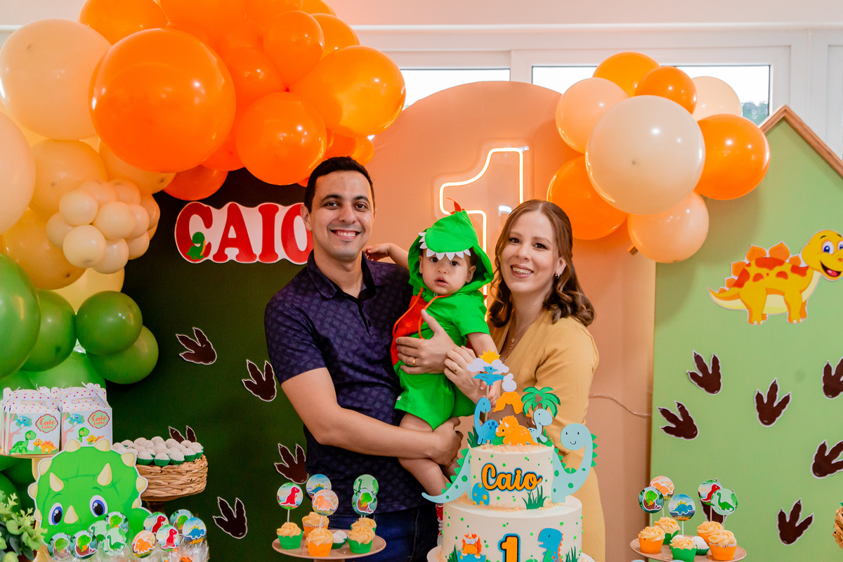 Aniversário de 1 ano do Caio. Registrada por George Dantas