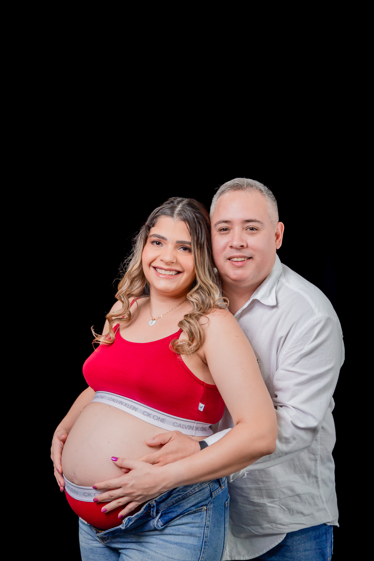 Ensaio de Gestante de Taylandia. Registrado por George Dantas