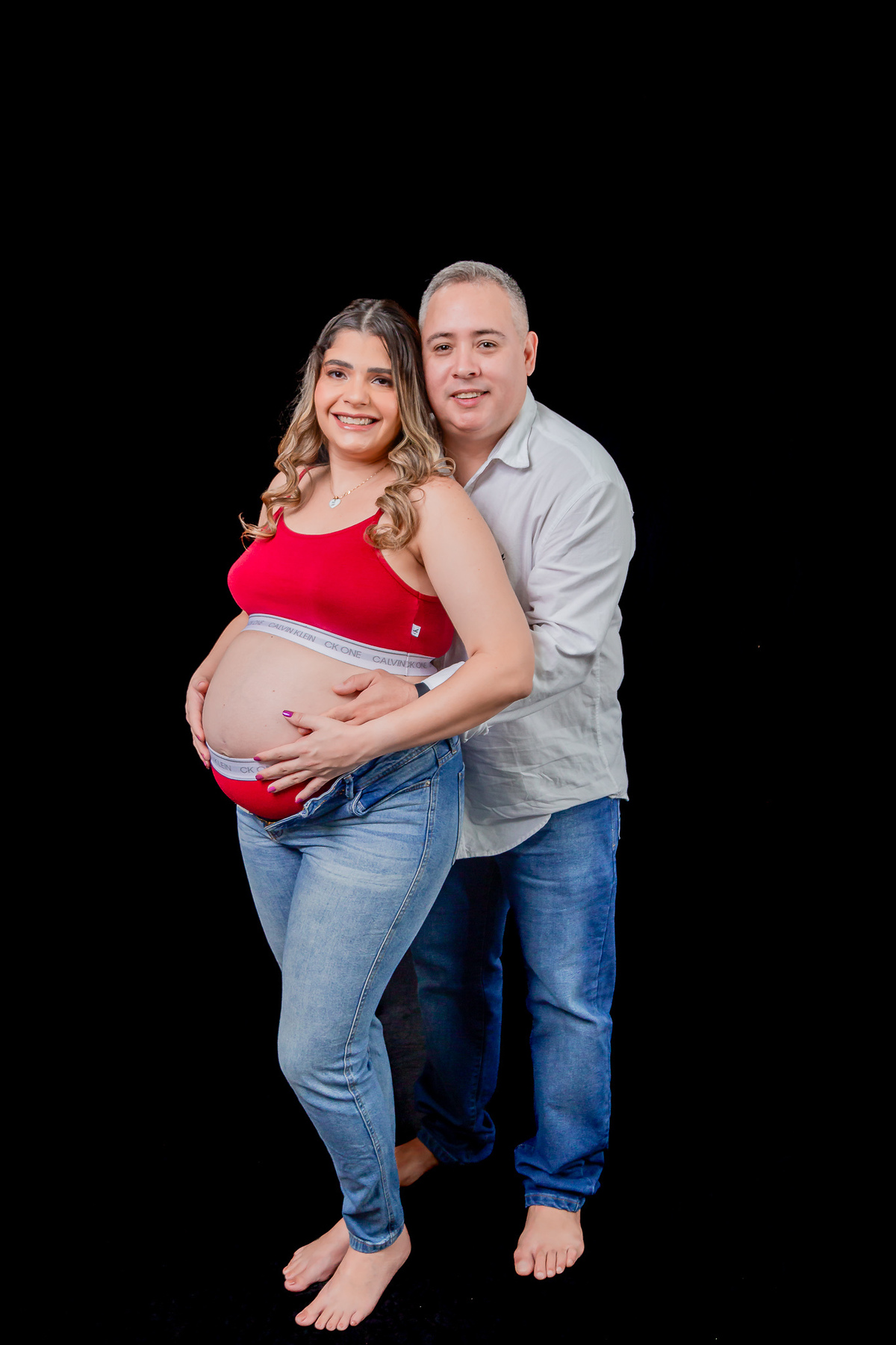 Ensaio de Gestante de Taylandia. Registrado por George Dantas