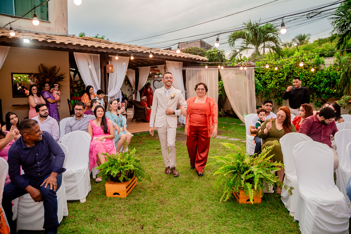 Casamento de Carolina e Gabriel. Registrado por George Dantas