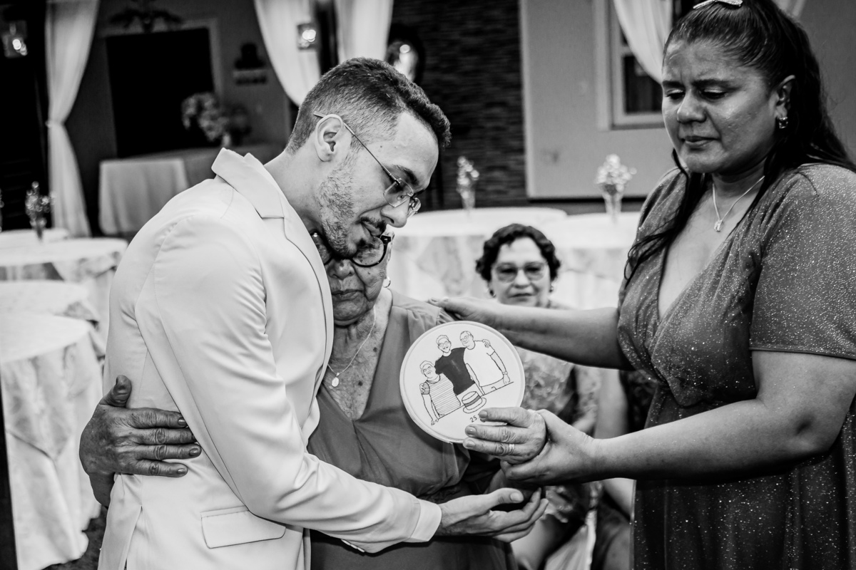 Casamento de Carolina e Gabriel. Registrado por George Dantas